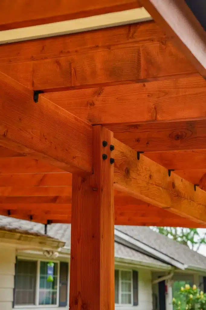 Custom Wood & Acrylic Patio Cover in Salem, OR - Project Image 1